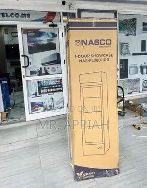 Premium Nasco Single Door Beverage Cooler(Nas-Fl360-1dr-1)298l