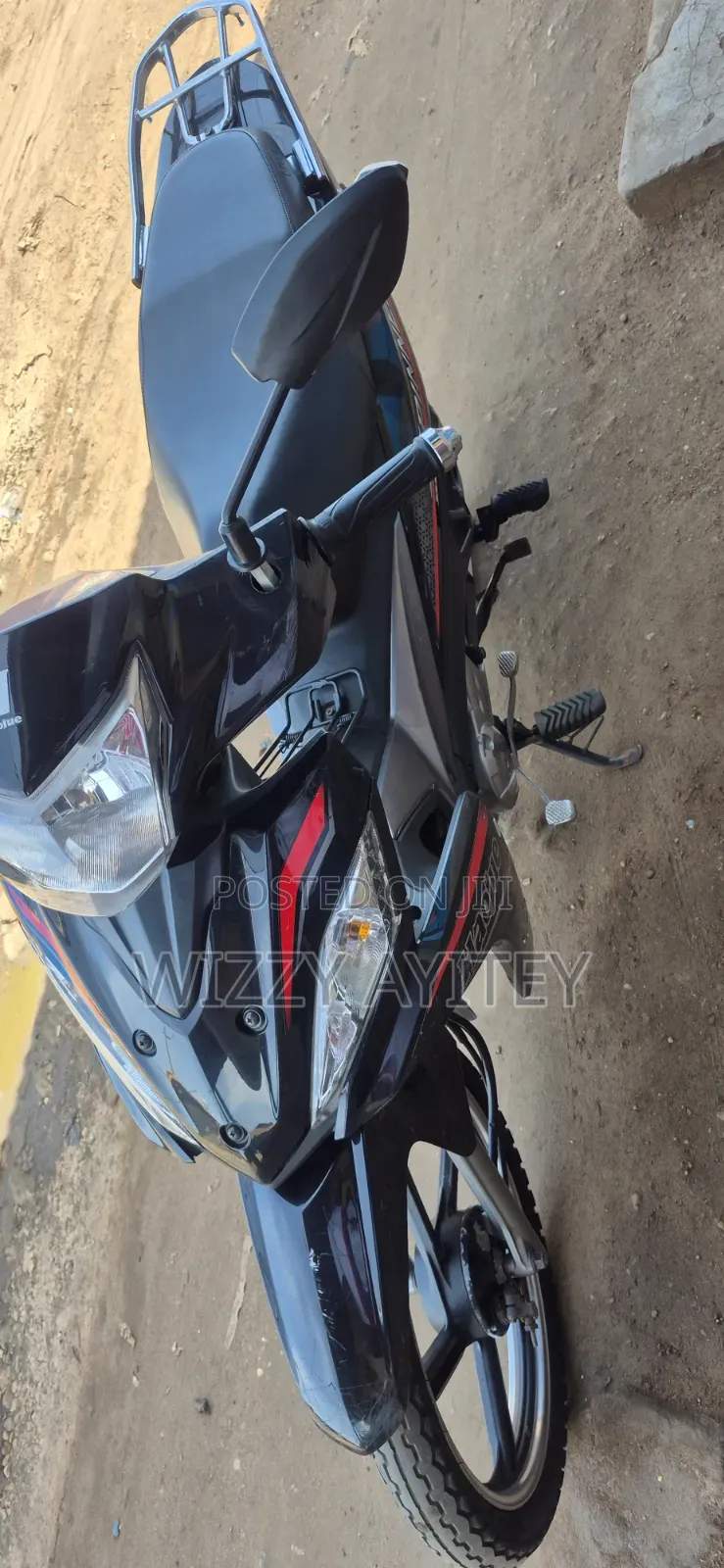 Haojue UH115/UH115S 2025 Black