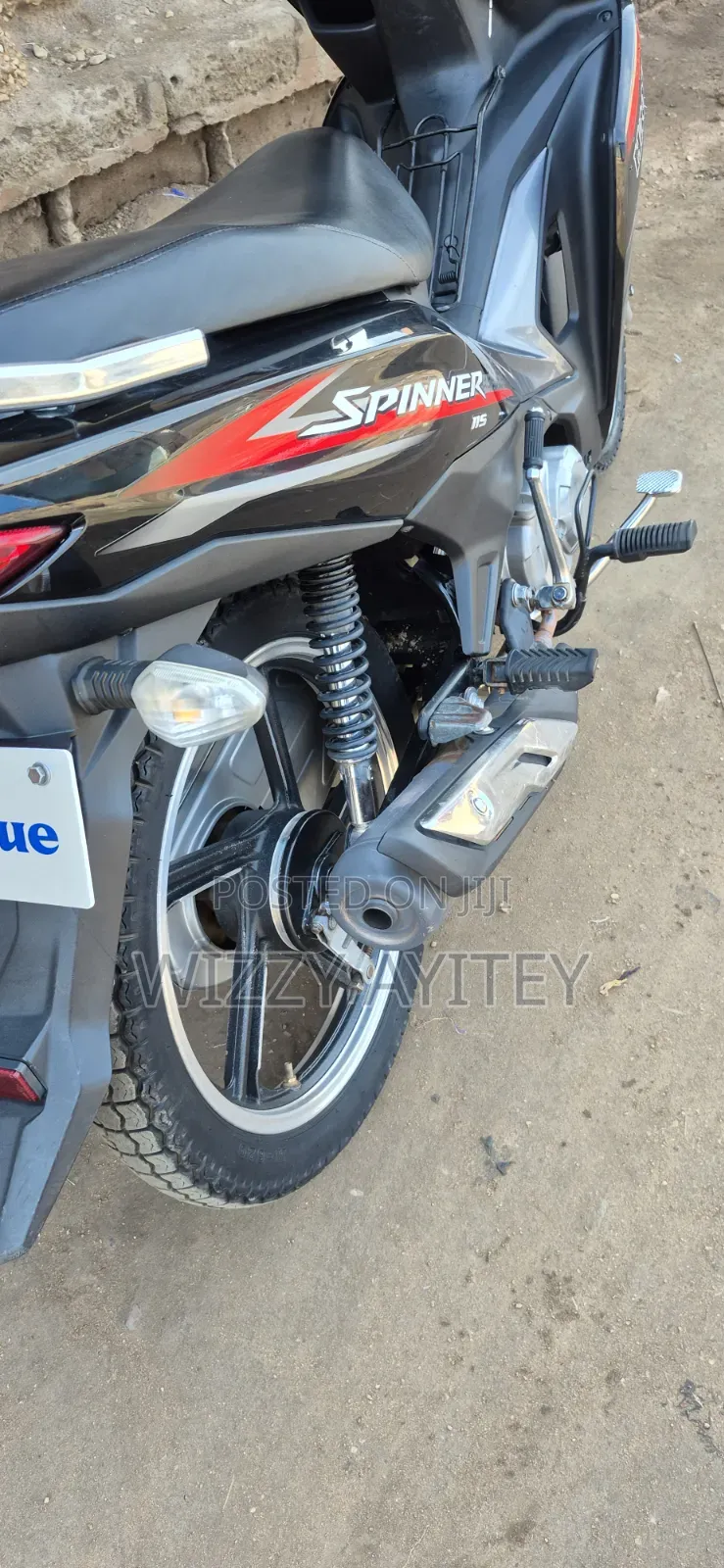 Haojue UH115/UH115S 2025 Black