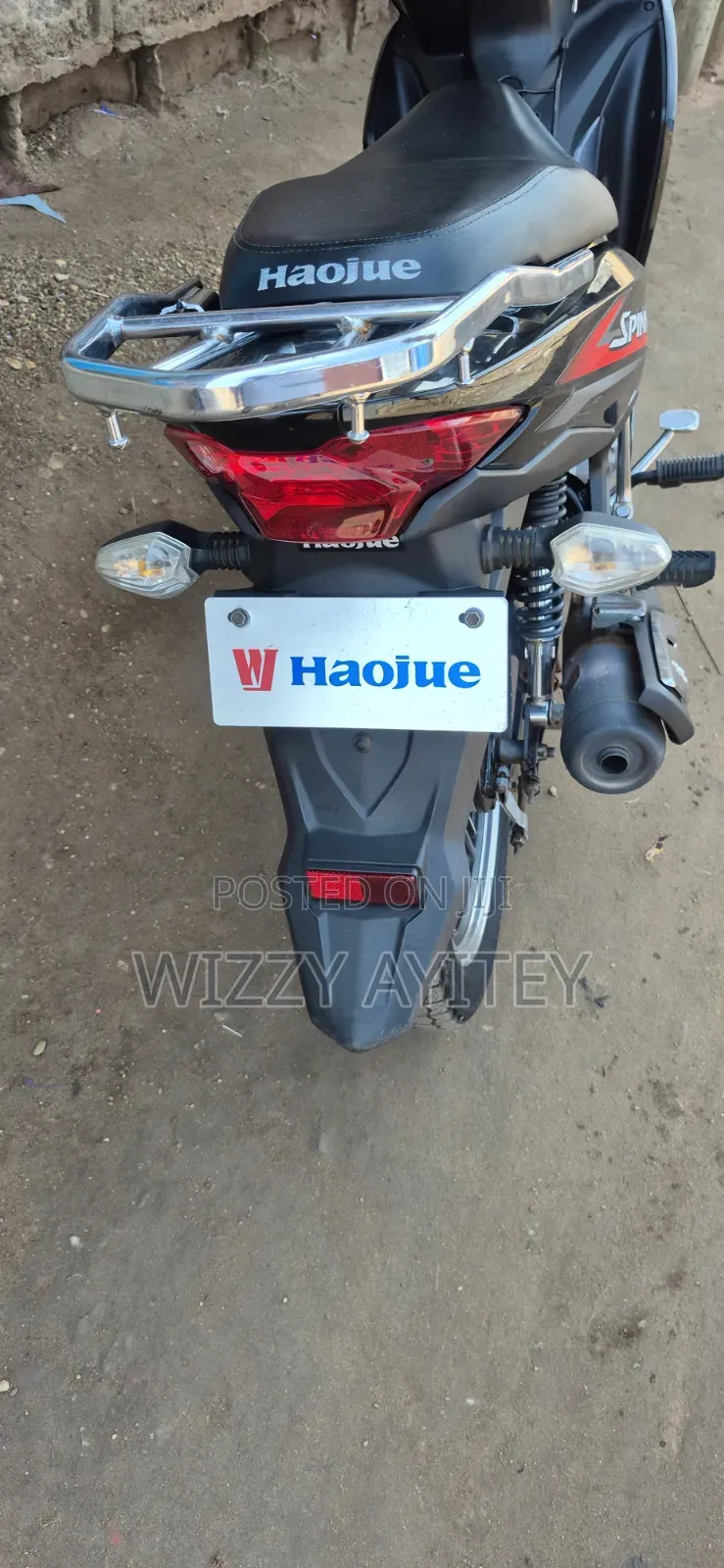 Haojue UH115/UH115S 2025 Black