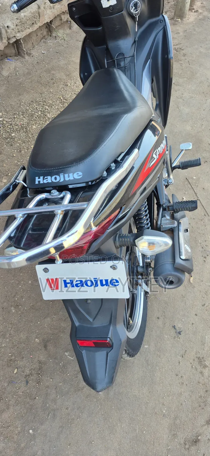 Haojue UH115/UH115S 2025 Black