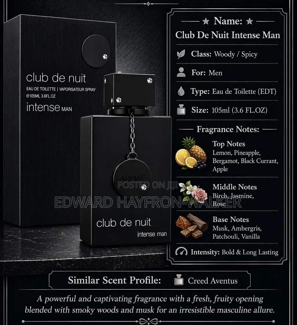 Club De Nuit Perfume Edt