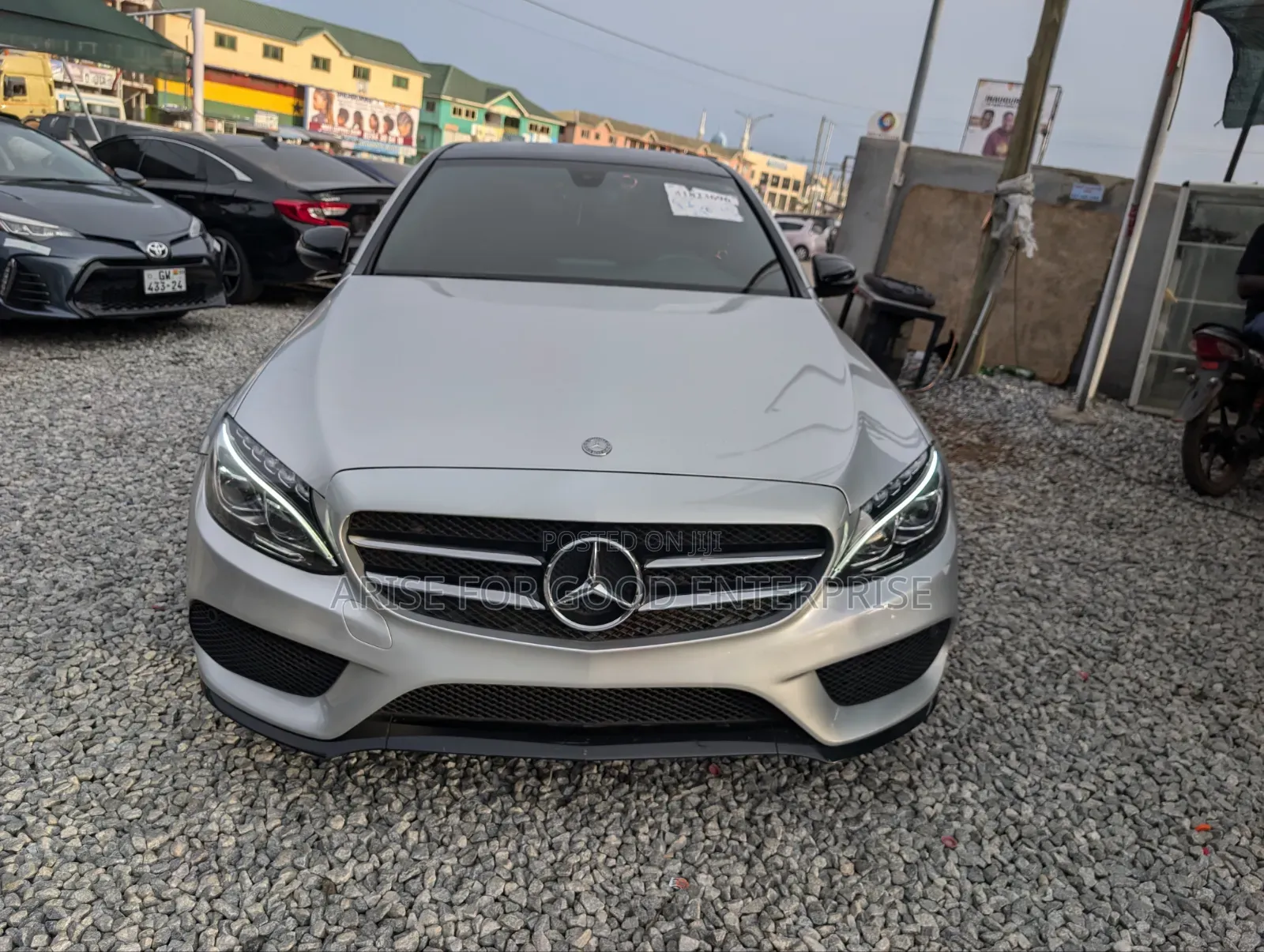 Mercedes-Benz C300 Sport 4Matic Sedan AWD (2.0L 4cyl 7A) 2017 Silver