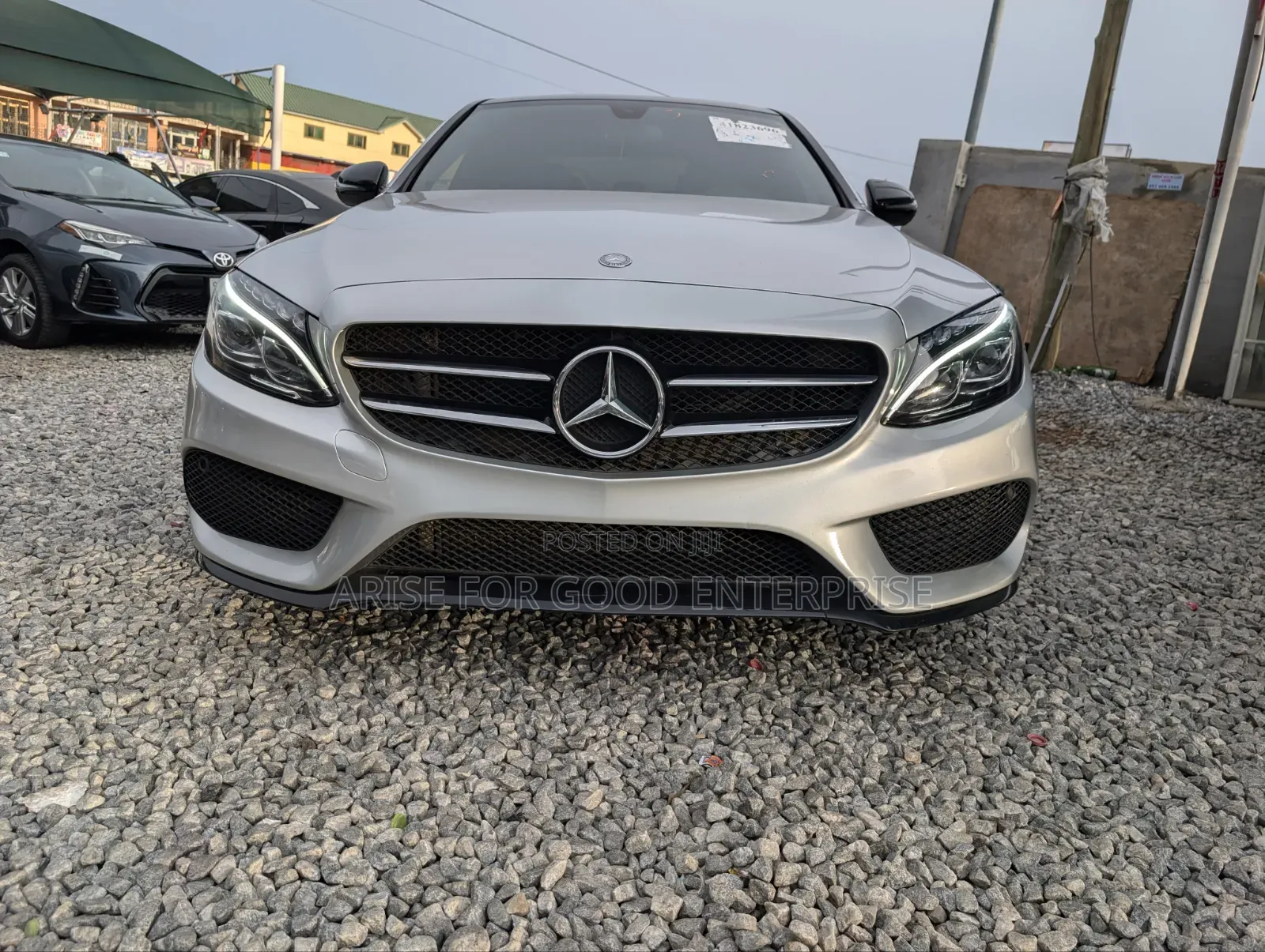 Mercedes-Benz C300 Sport 4Matic Sedan AWD (2.0L 4cyl 7A) 2017 Silver