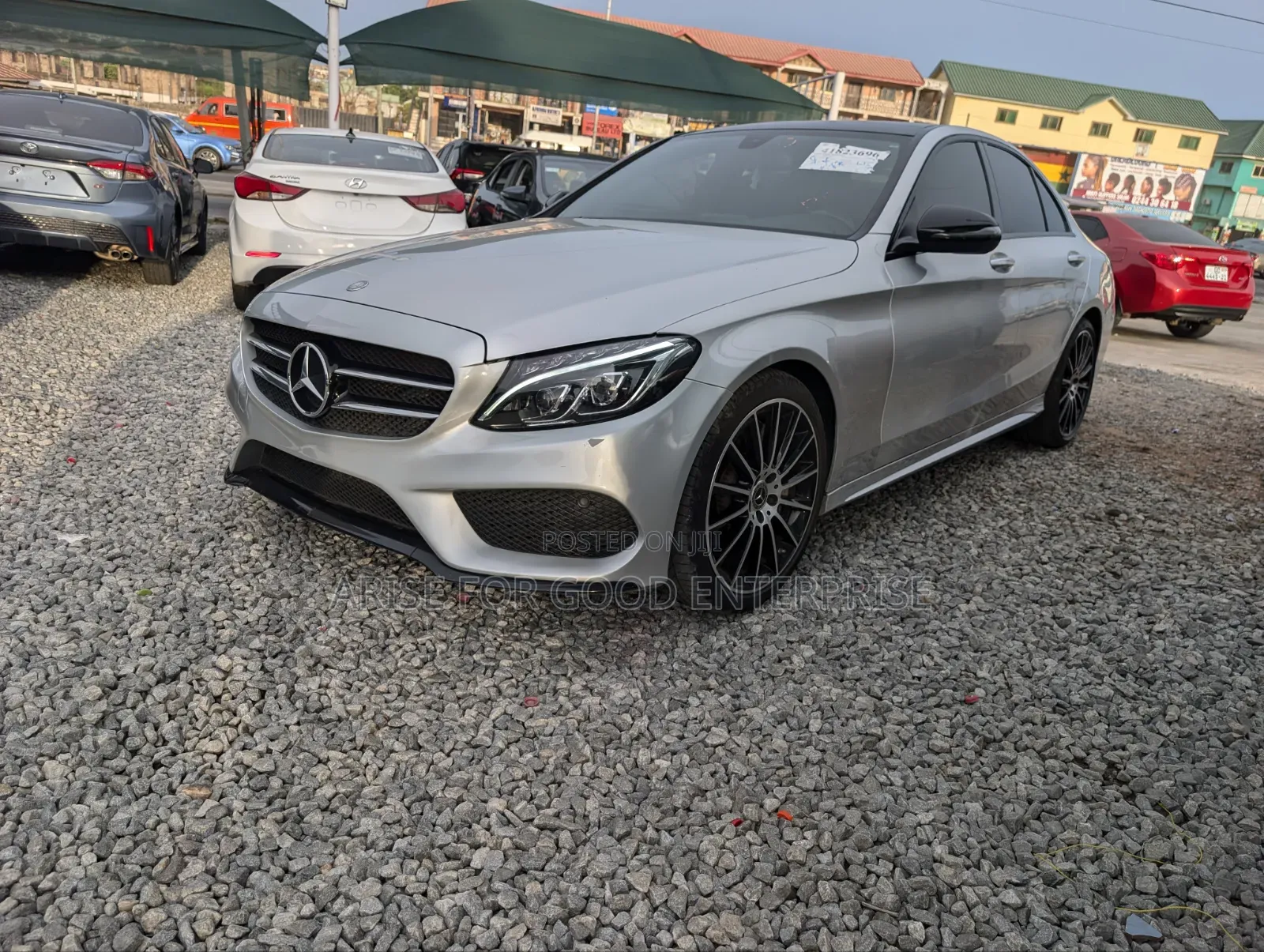 Mercedes-Benz C300 Sport 4Matic Sedan AWD (2.0L 4cyl 7A) 2017 Silver