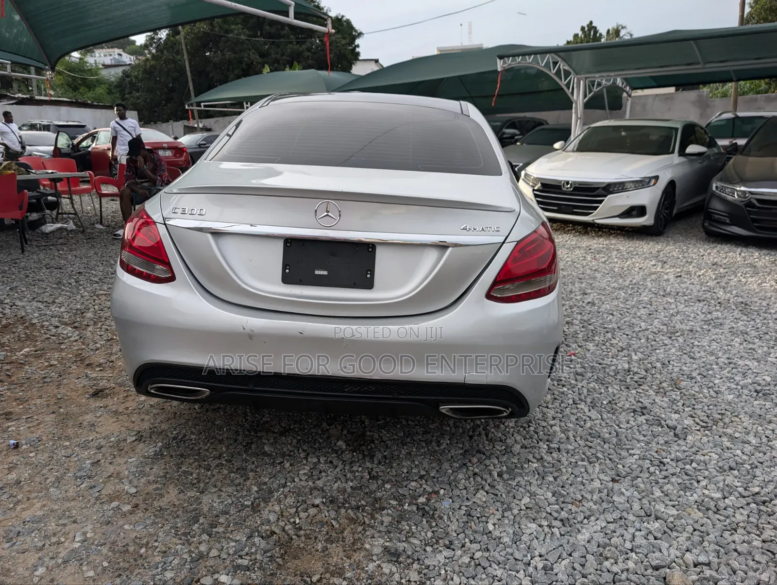 Mercedes-Benz C300 Sport 4Matic Sedan AWD (2.0L 4cyl 7A) 2017 Silver