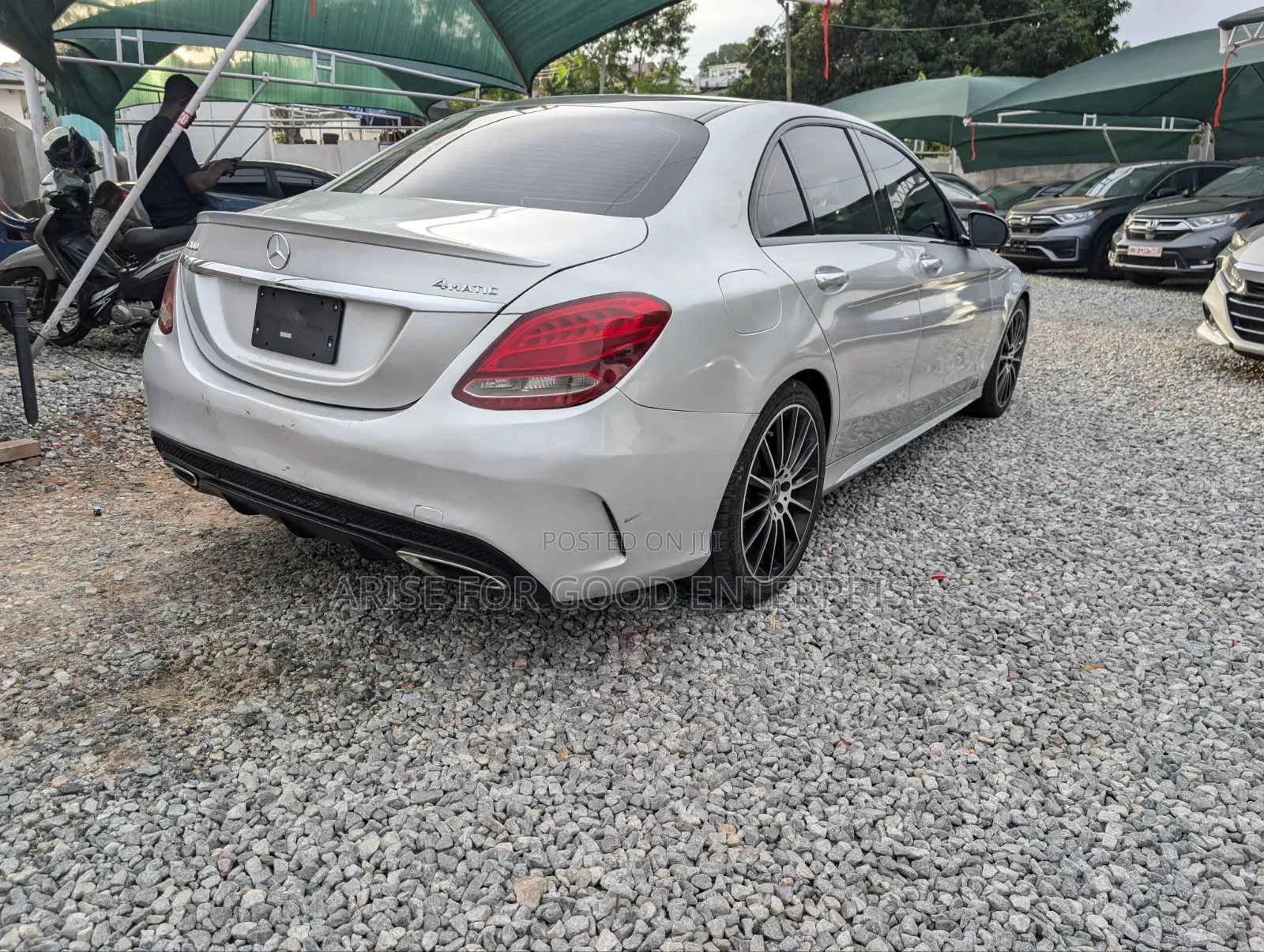 Mercedes-Benz C300 Sport 4Matic Sedan AWD (2.0L 4cyl 7A) 2017 Silver