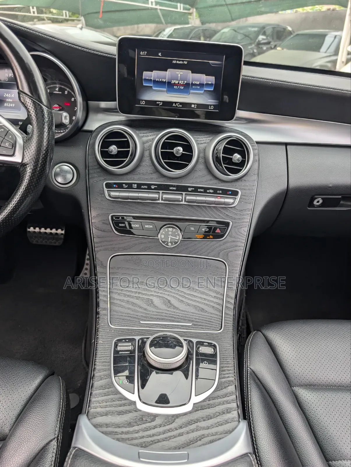 Mercedes-Benz C300 Sport 4Matic Sedan AWD (2.0L 4cyl 7A) 2017 Silver