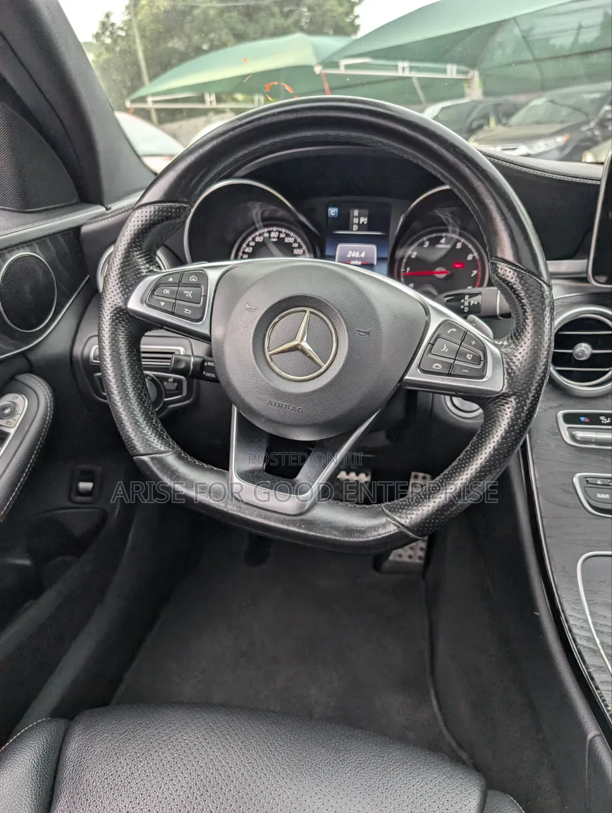 Mercedes-Benz C300 Sport 4Matic Sedan AWD (2.0L 4cyl 7A) 2017 Silver