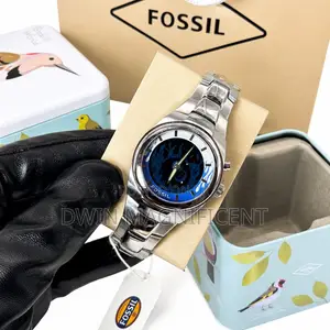 Fossil Big Tic Limited Edition Y2k Stainless Steel Watch