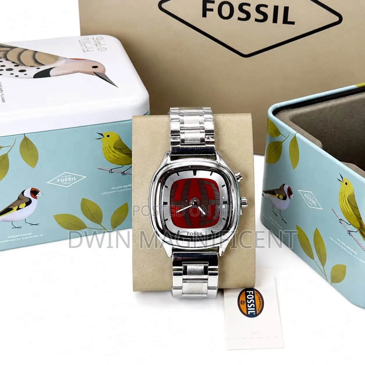 Vintage Fossil Big Tic Jr-8292 Watch