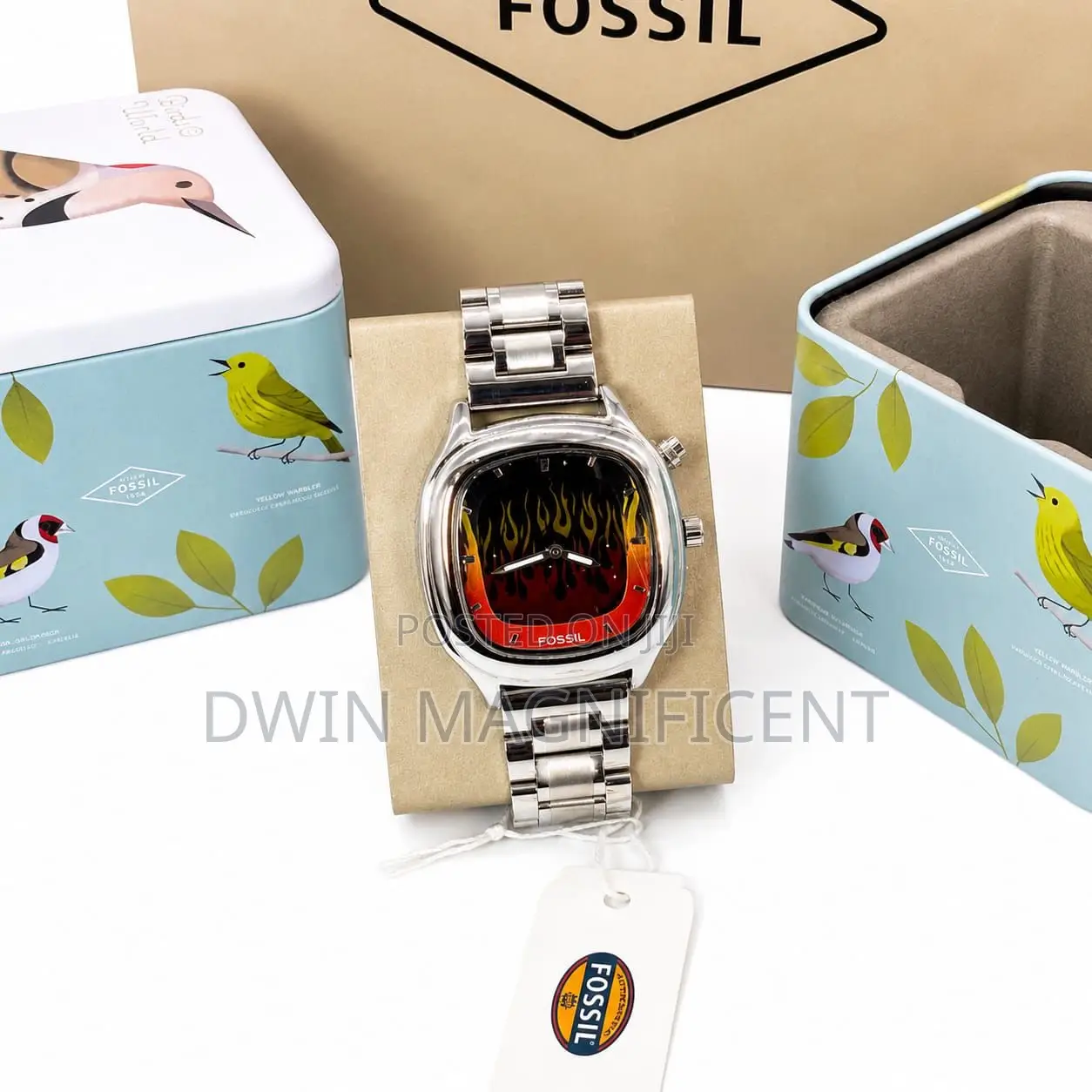Vintage Fossil Big Tic Jr-8292 Watch