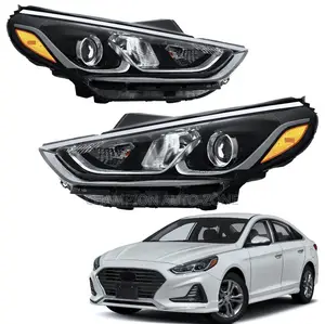 Hyundai Sonata 2018-2019-2020 Headlight Pair