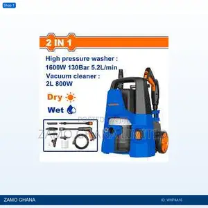2in1 Pressure Washer Vacuum - Whp4a16