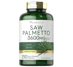 Carlyle Saw Palmetto for Men and Women | 250 Capsules |Supplement