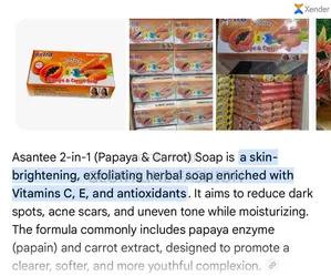 Asantee Papaya and Honey Soap