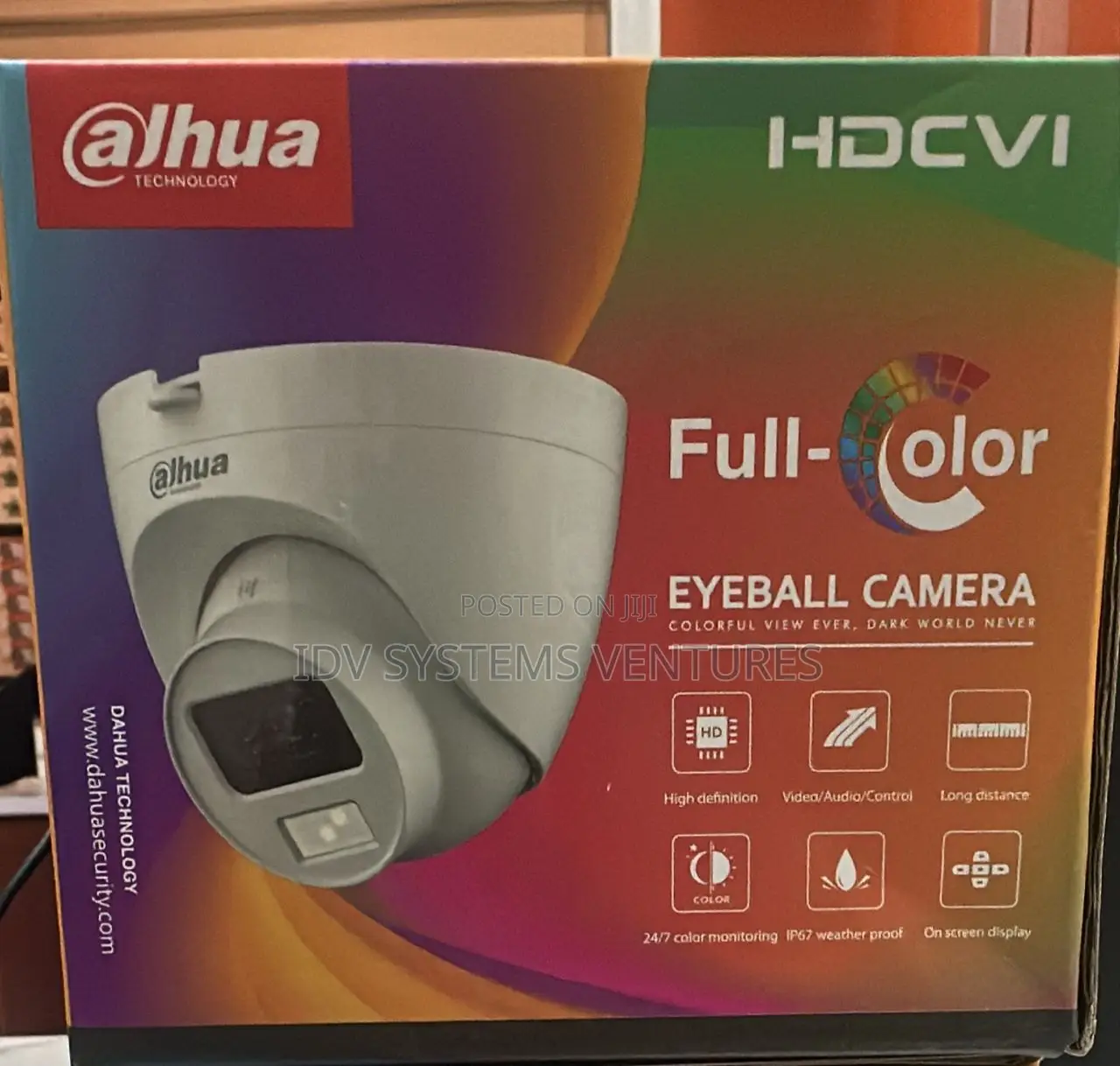 Dh-Hac-Hdw1509clqp-a-Led5mp Full-Color Hdcvi Quick-to-Install Eyeball