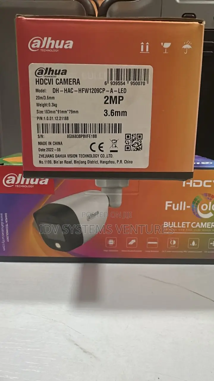 Dh-Hac-Hfw1209cp-a-Led 2mp Full Hd Color Video