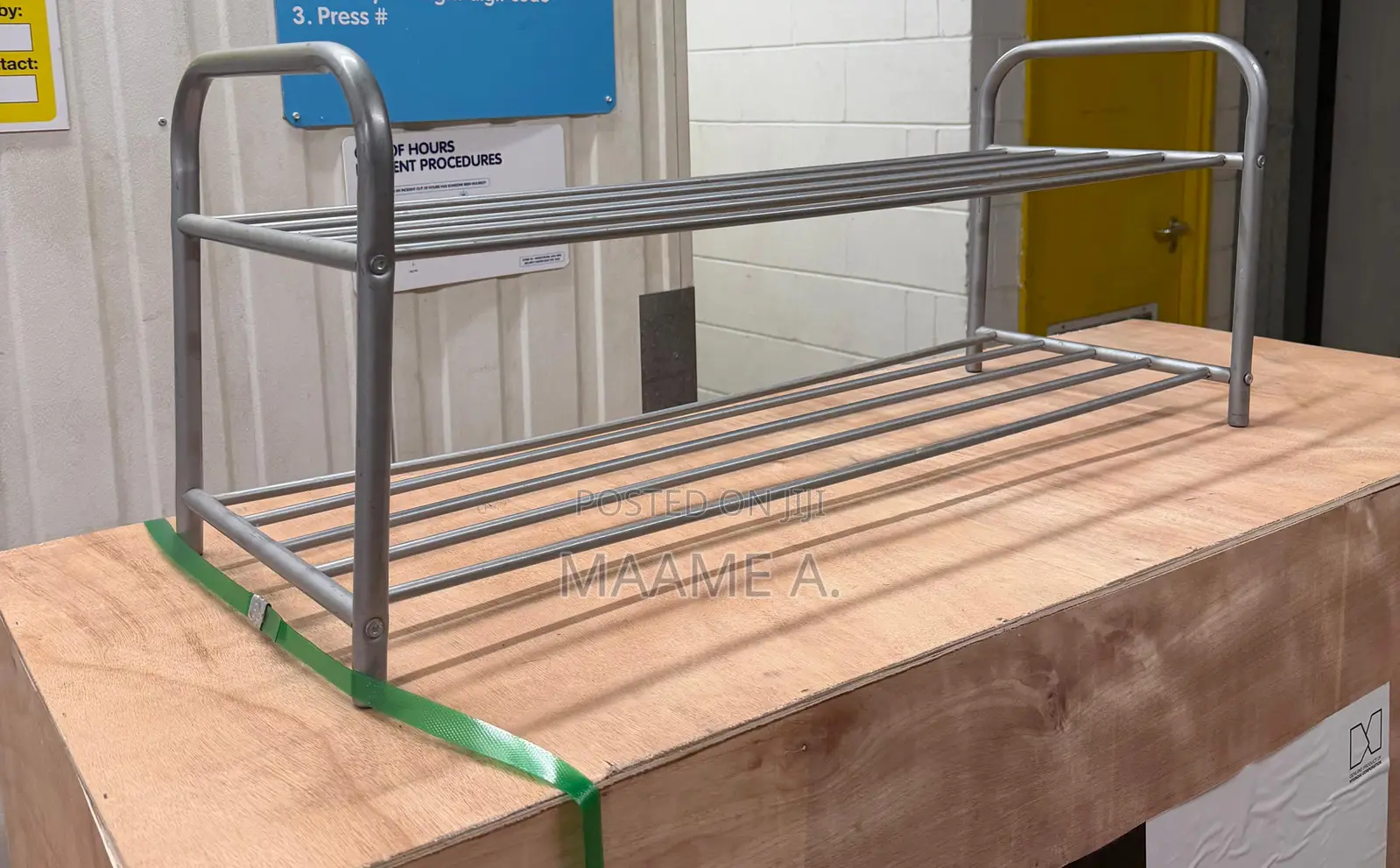 Mettalic Shoe Rack