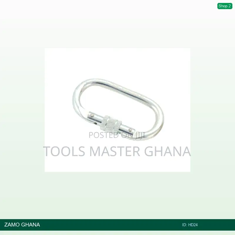 Safety Ring Carabiner Sca 40kn Alloy Steel - Hd24