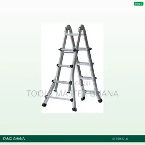 Ferral 4+4 (X2) Telescopic Ladder Aluminium Multi-Purpose - Fer-02136