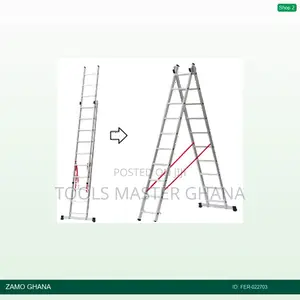 Ferral 2x10 Steps Elite 67 Double 3 Slide Ladder Aluminiu - Fer-022703
