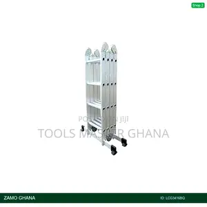 4x4 Steps Foldable Ladder Aluminium - Lcg3416bq