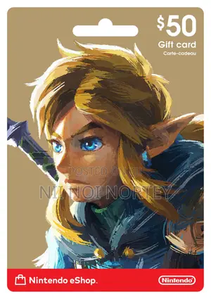 $50 Nintendo Gift Card