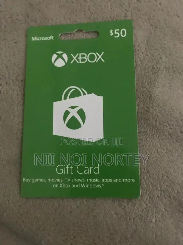 $50 Xbox Gift Card