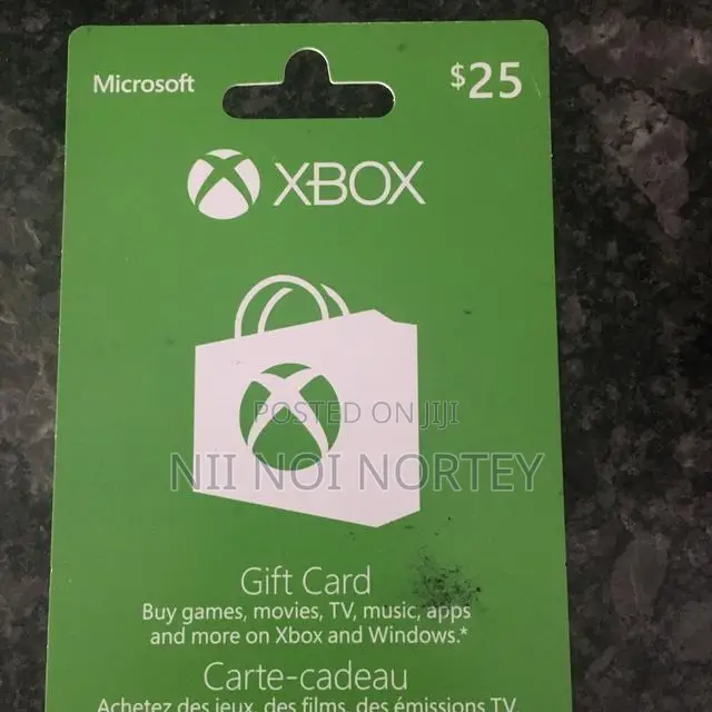 $25 Xbox Gift Card