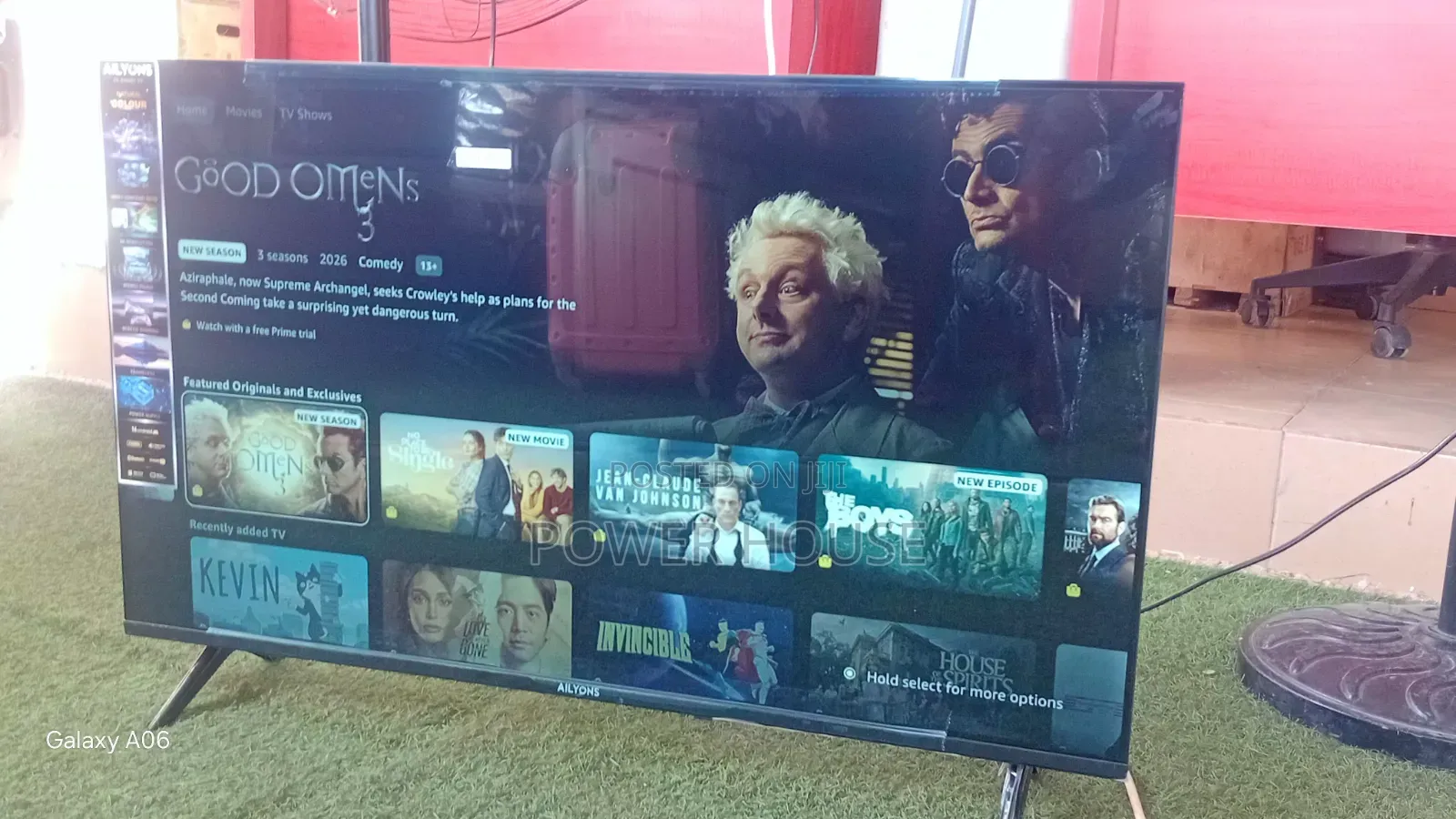 Ailyons 43” Modern Smart Tv for Home Office TVS 43