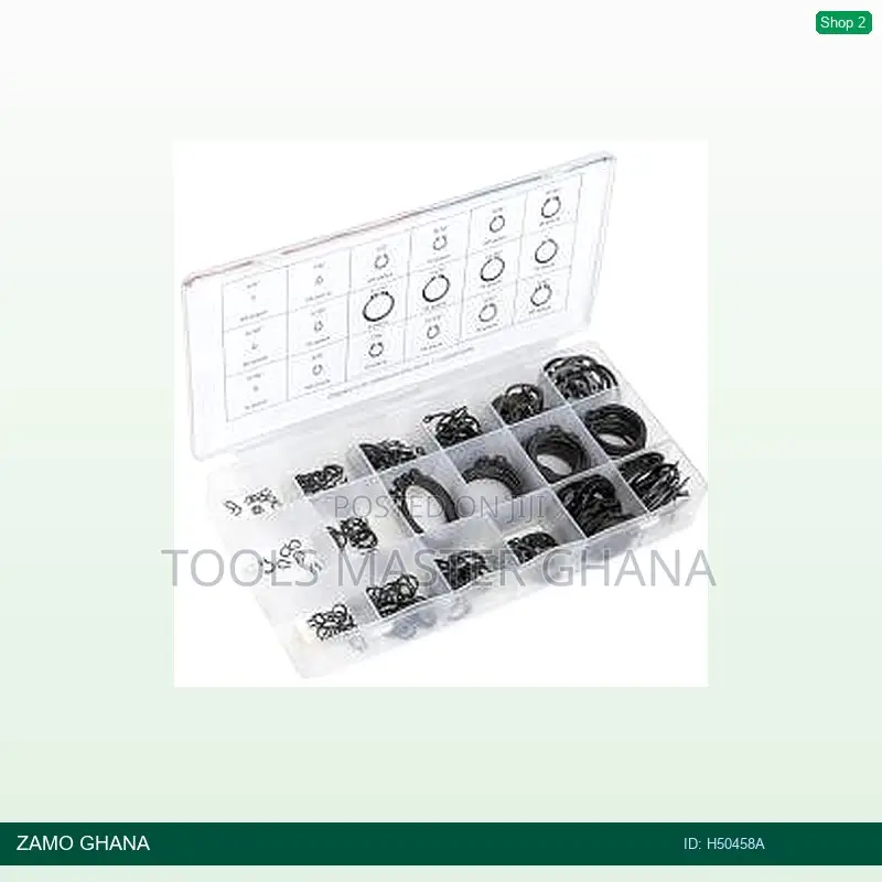 Neiko 300pcs Snap Ring Assortment - H50458a