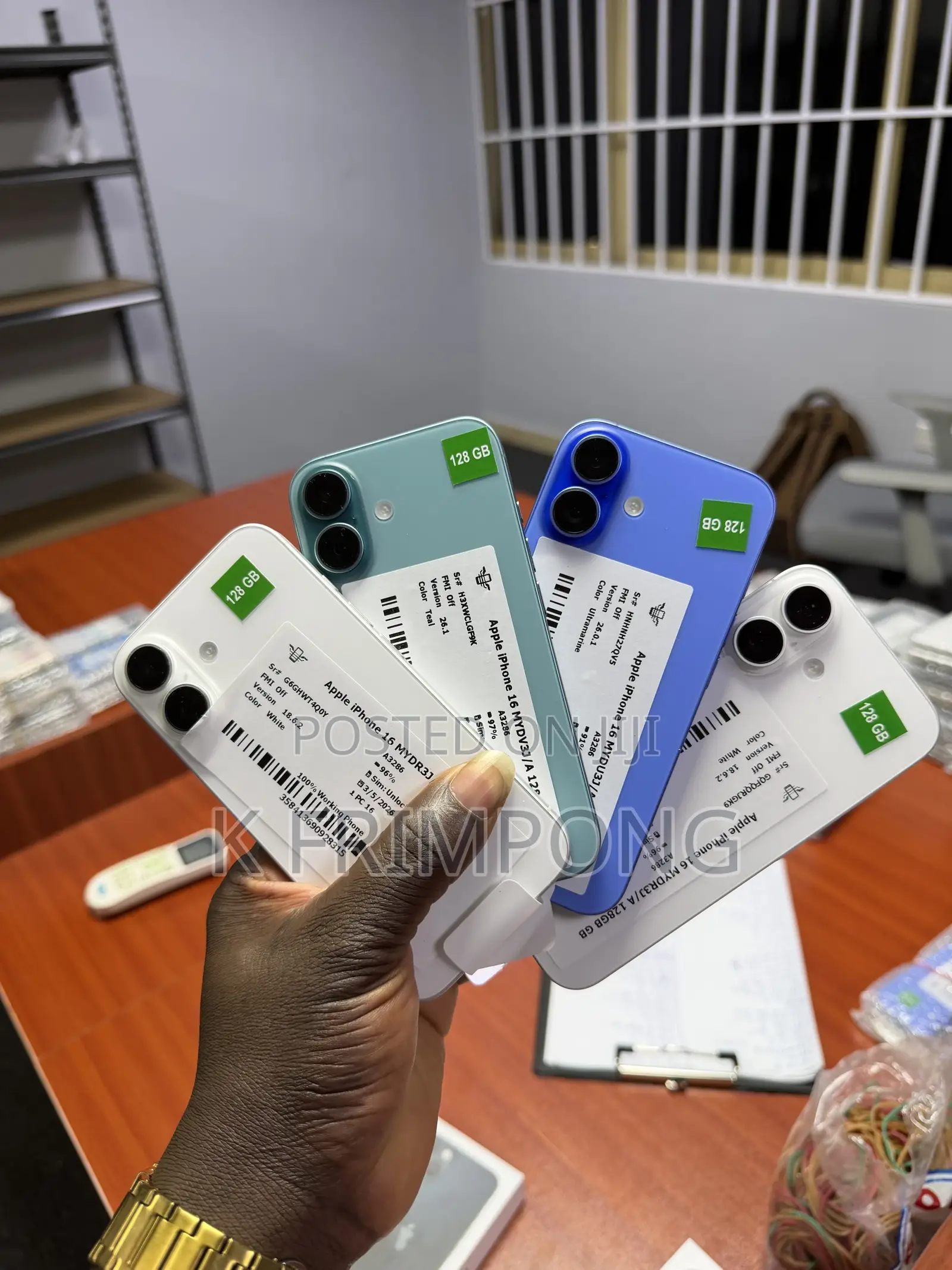 Apple iPhone 16 128 GB Blue
