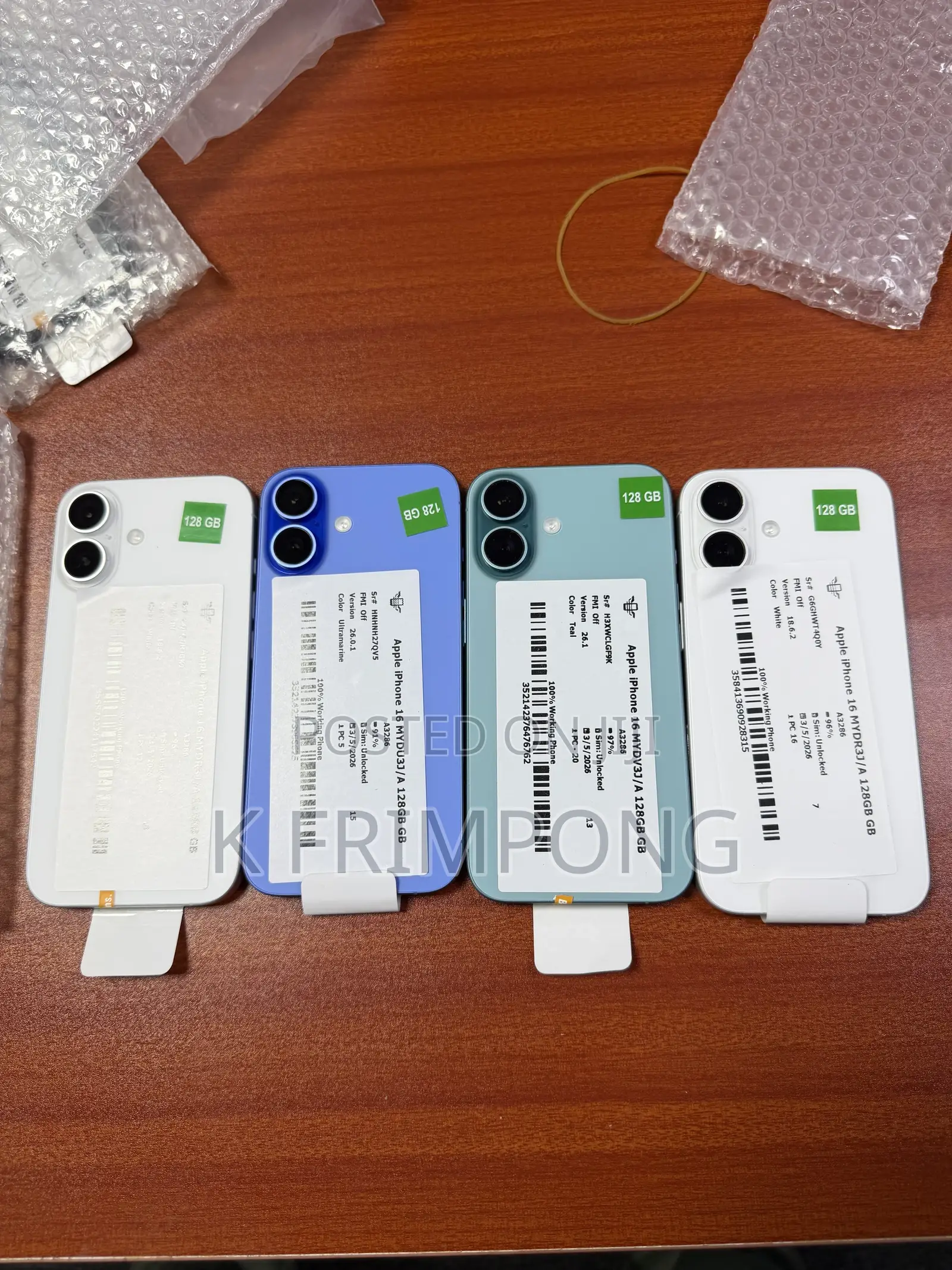 Apple iPhone 16 128 GB Blue