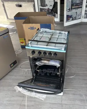 Lovely Design Midea 4 Gas Burner With Grill(Glass Lid).