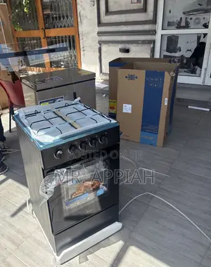 Latest and Affordable Midea 4 Gas Burner With Grill(Black)Glass Lid