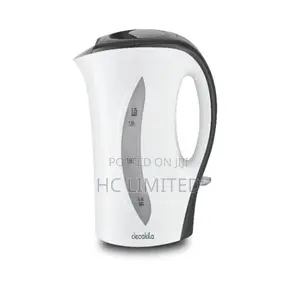 Decakila Electric Kettle - Plastic - 1.7l - 2200w - Kekt027w