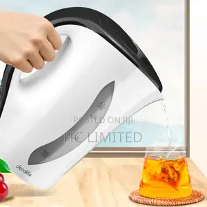 Decakila Electric Kettle - Plastic - 1.7l - 2200w - Kekt027w