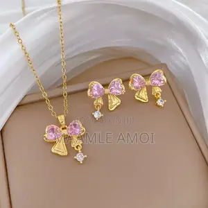 2in1 Necklace and Earrings (Gift Set)