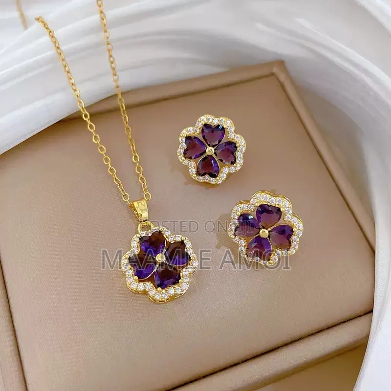 2in1 Necklace and Earrings (Gift Set)