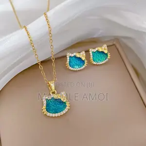 2in1 Necklace and Earrings (Gift Set)