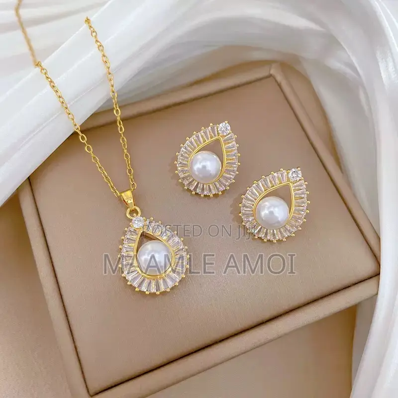2in1 Necklace and Earrings (Gift Set)