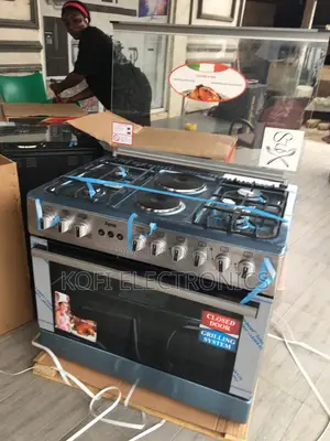 Ferre 4 Gas + 2 Electric Standing Cooker Built for Family Cooking