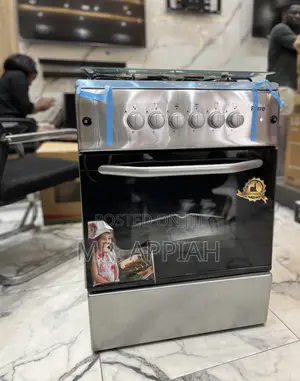 Buy Ferre 4 Burner With Glass Lid(Gray)Oven Grill 