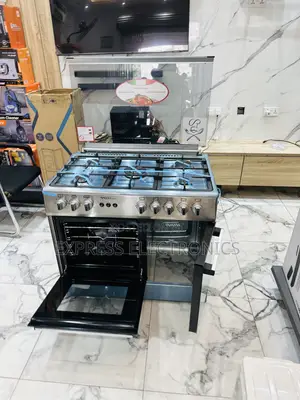 Mesmeric Design Sliver Midea Tech Gas Cooker Oven 5b 60/90