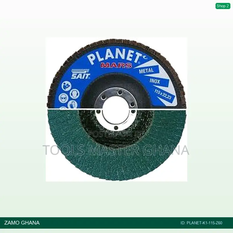Flap Disc Planet 115mm Z60 - Planet--115-Z60