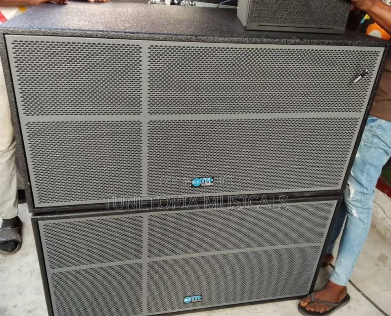RCF Tt+ Double Bass Speakers
