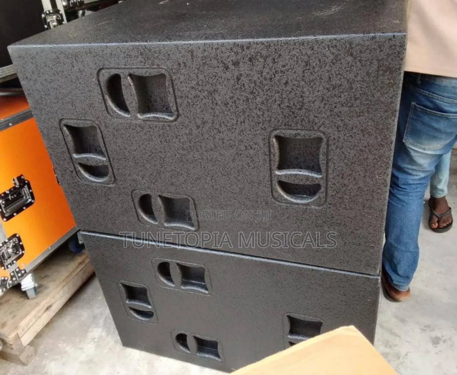 RCF Tt+ Double Bass Speakers