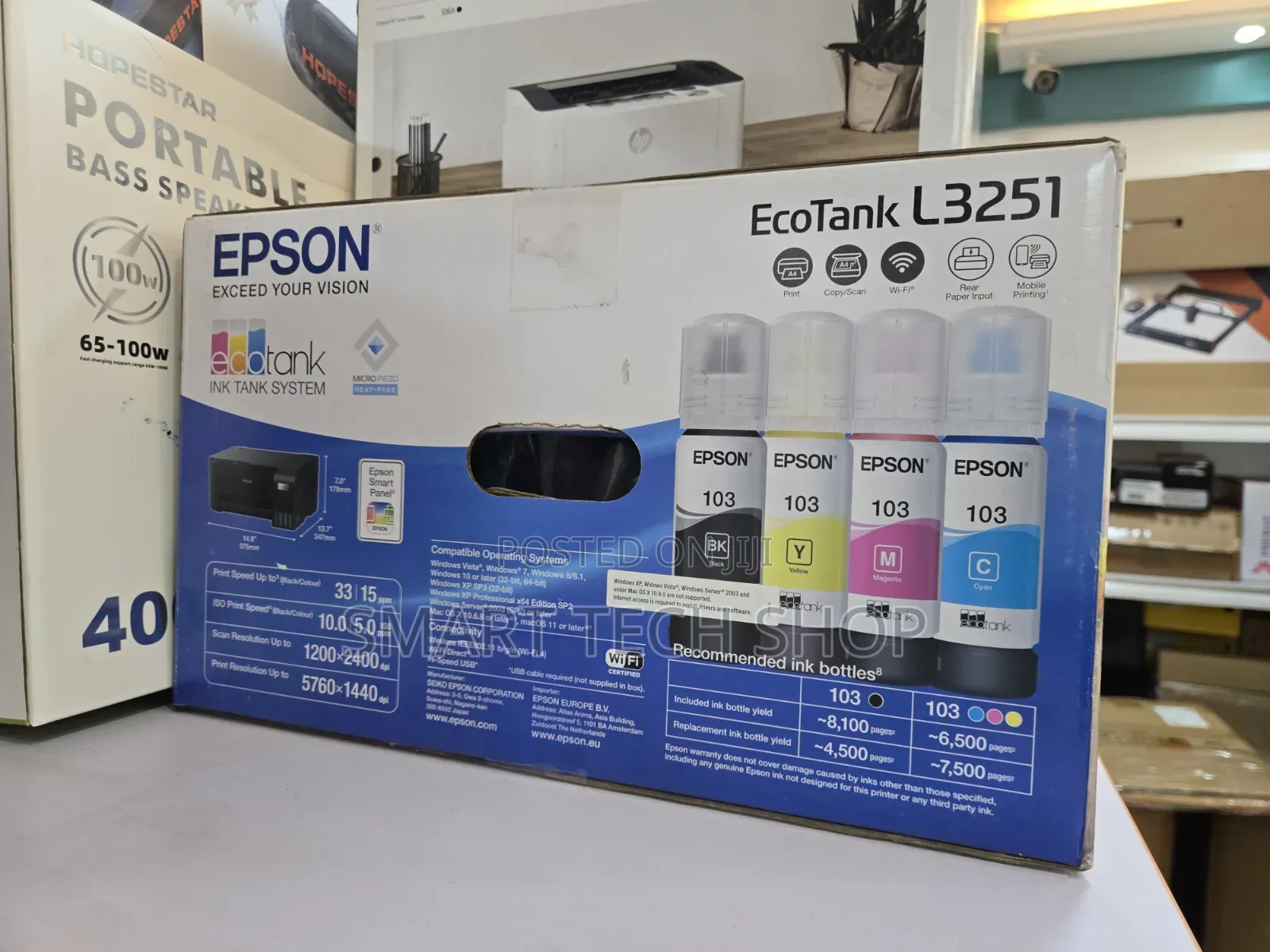 Epson Ecotank L3251 All-in-One Wi-Fi Printer.