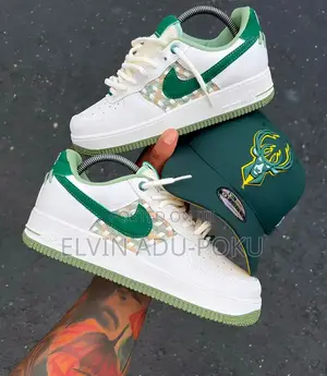 Nike Air Force 1 Low '07 Premium “ Bamboo Weave Sail / Gorge Green”